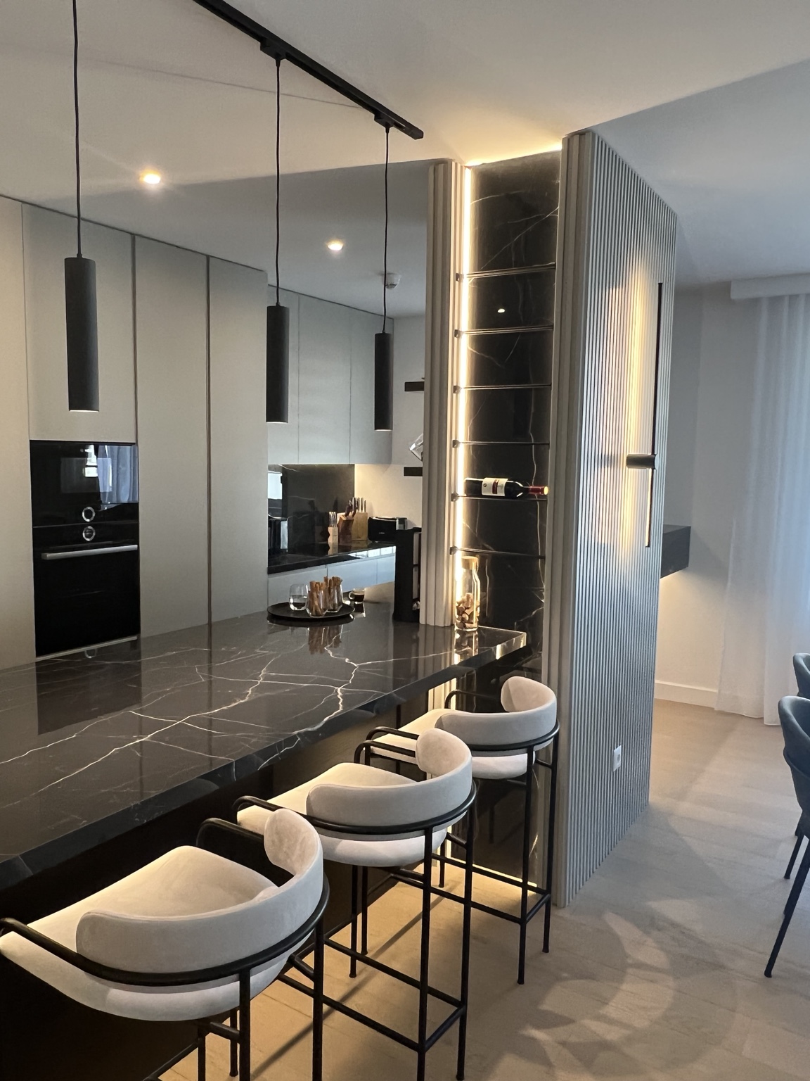 Finished kitchen